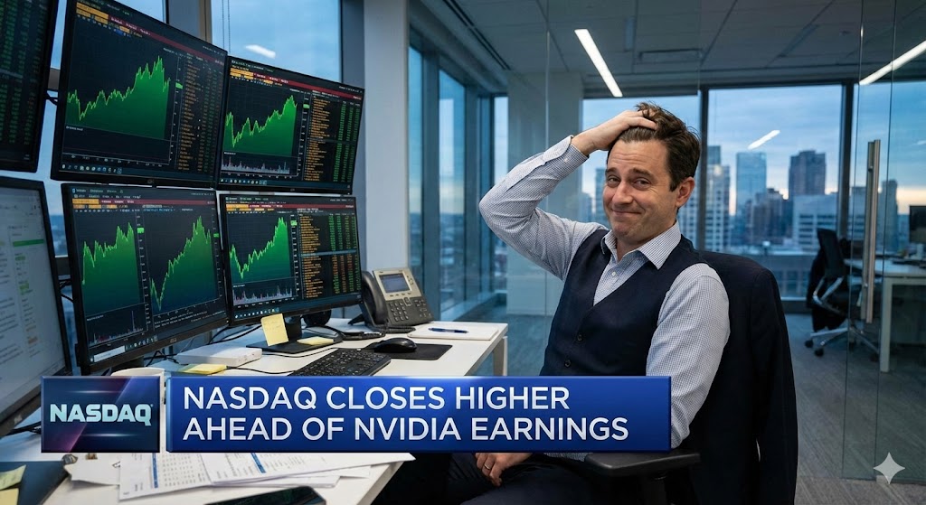 February 21, 2026: NASDAQ Up (Finally), All Eyes On Nvidia Earnings
